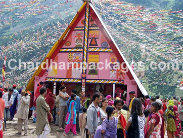 machail yatra by helicopter