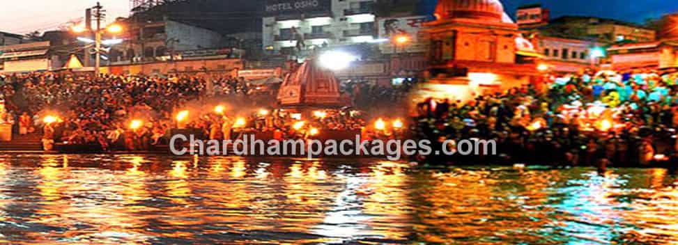 Haridwar Hari Ki Pauri Aarti During Haridwar Ardh Kumbh Mela 2024